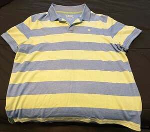 IZOD Advantage Performance Natural Stretch Striped Polo Shirt